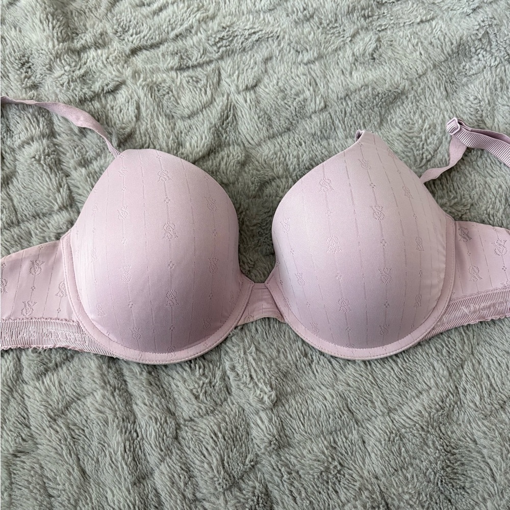 Victoria's Secret Purple Lightly Lined Full Coverage Bra Size 34D